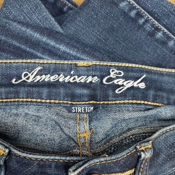 Womans Low Rise American Eagle Skinny Jeans - Picture 10 of 13
